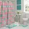 Details about   Abstract Psychedelic Octopus Shower Curtain Toilet Cover Rug Mat Contour Rug Set 