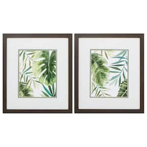 15 in. X 17 in. off-White Gallery Picture Frame Tropical Mix (Set of 2)