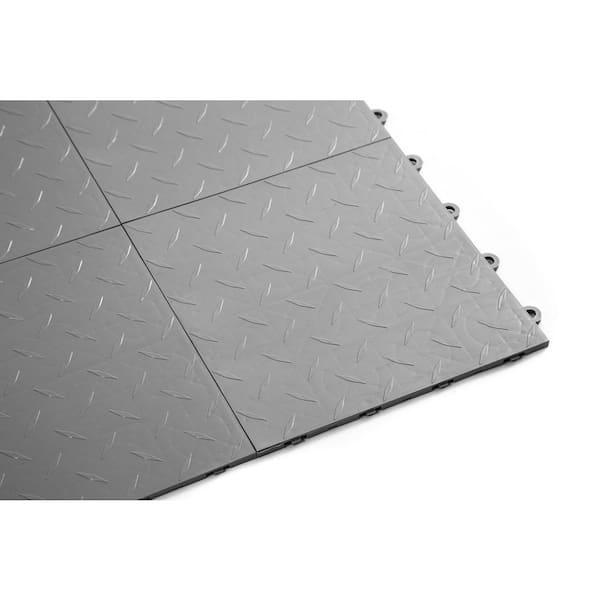 IncStores FlooringInc Red Diamond 12 in. W x 12 in. L x 3/8 in. T