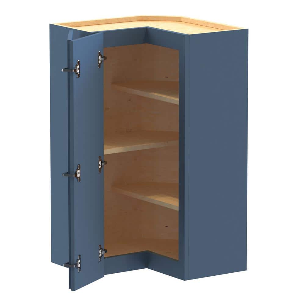 Grayson 21 in. W x 12 in. D x 36 in. H Assembled Plywood Corner Wall Kitche