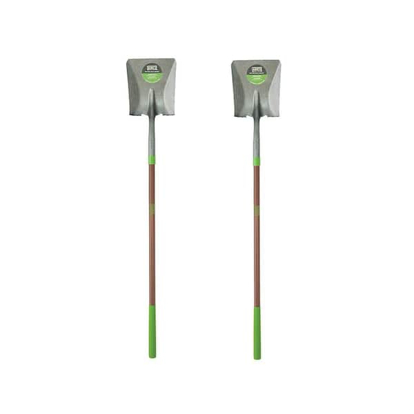 Square Point Shovel (2 Pack)