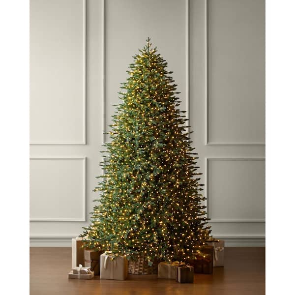 9 ft Yorkshire Twinkling Fir LED Pre-Lit Artificial Christmas Tree T34