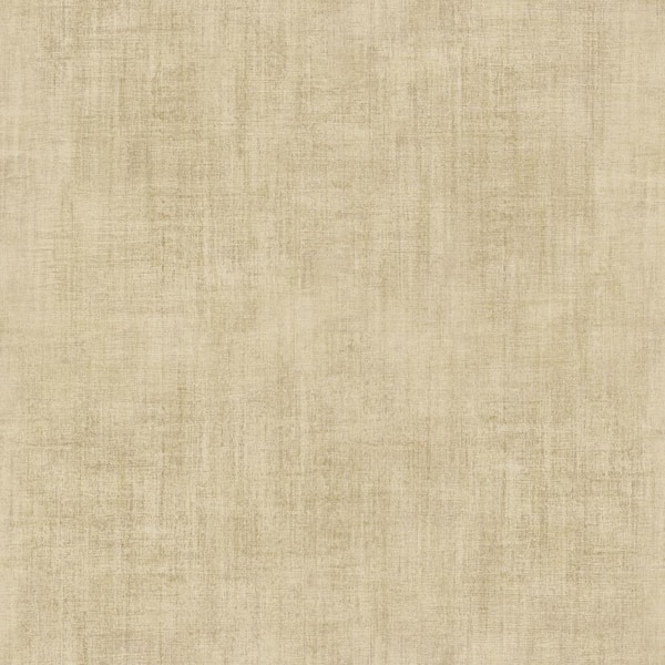 Unbranded Italian Textures 2-Dark Beige Gauze Texture Vinyl on Non-Woven Non-Pasted Wallpaper Sample