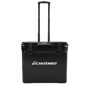 EchoSmile 45 qt. Rotomolded Cooler with Sealing Ring in Black
