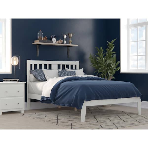 AFI Tahoe Full Bed with USB Turbo Charger in White