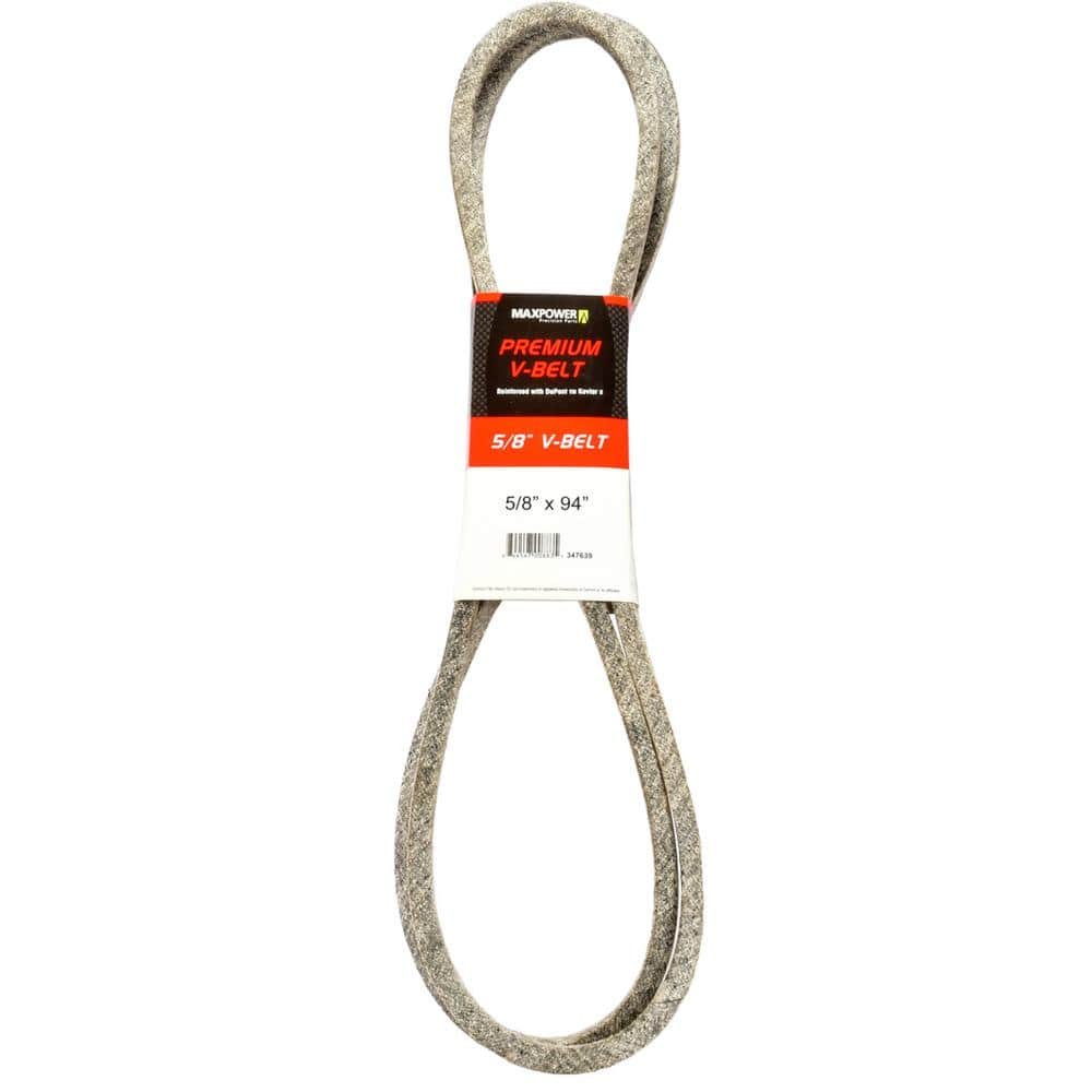 MaxPower 5/8 in. x 94 in. Premium V-Belt 347639 - The Home Depot