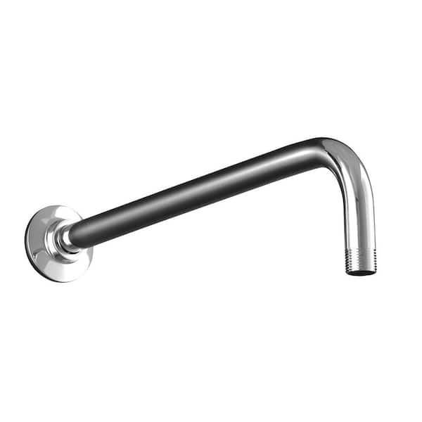 KOHLER 14 in. Right-Angle Shower Arm in Polished Chrome