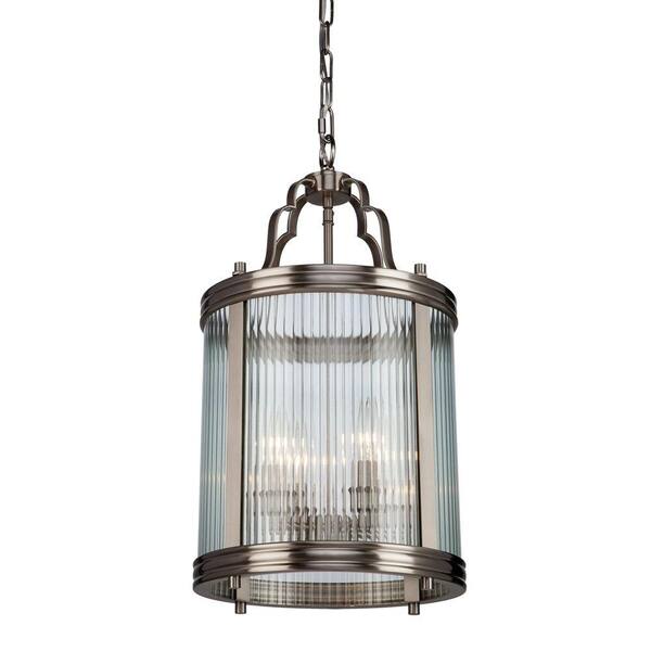 ARTCRAFT Ettner 4-Light Satin Nickel Pendant