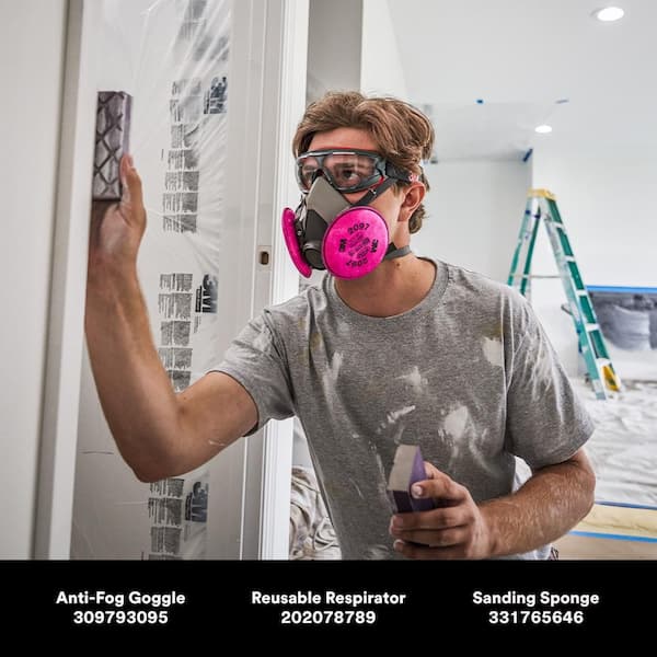 6297 P100 Mold and Lead Paint Removal Reusable Respirator