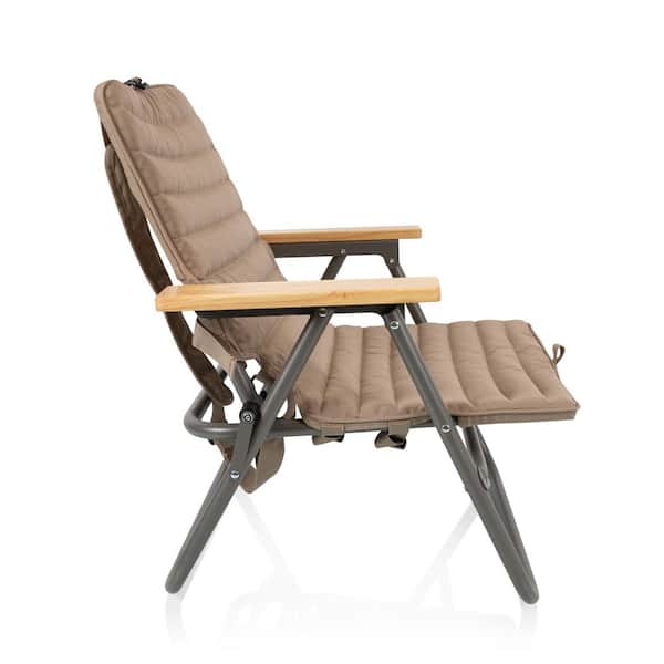 Picnic Time Descanso Padded Beach Chair with Removable Washable