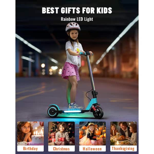 6.5 in. 130W 21.6V 2.4 Ah Electric Scooter Adjustable Height