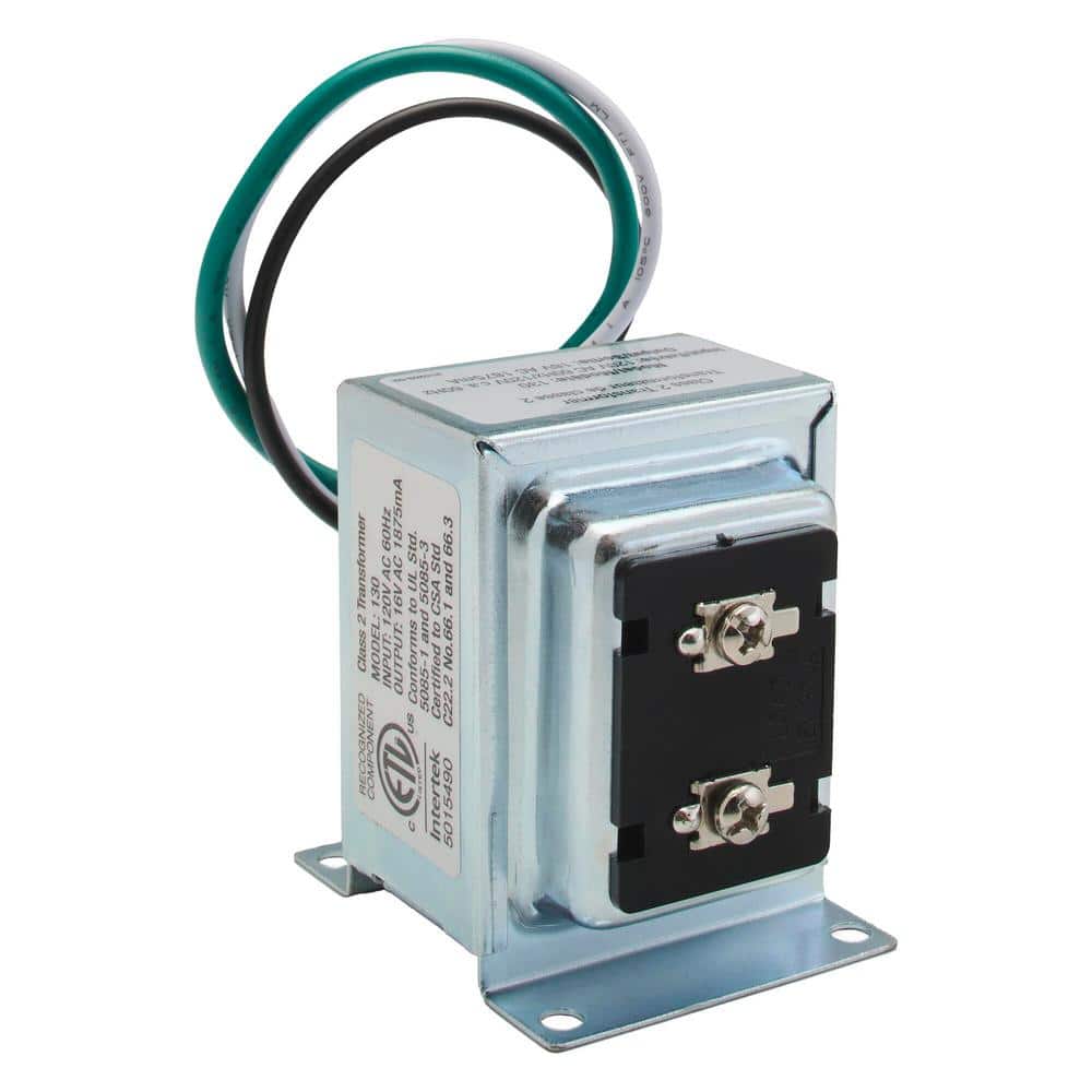 Defiant Wired 16VAC/30VA Doorbell Transformer, Compatible with all