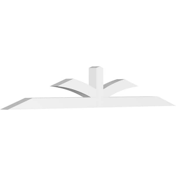 Ekena Millwork Richland 96 in. W x 16 in. H x 4 in. D Signature Polyurethane Bracket