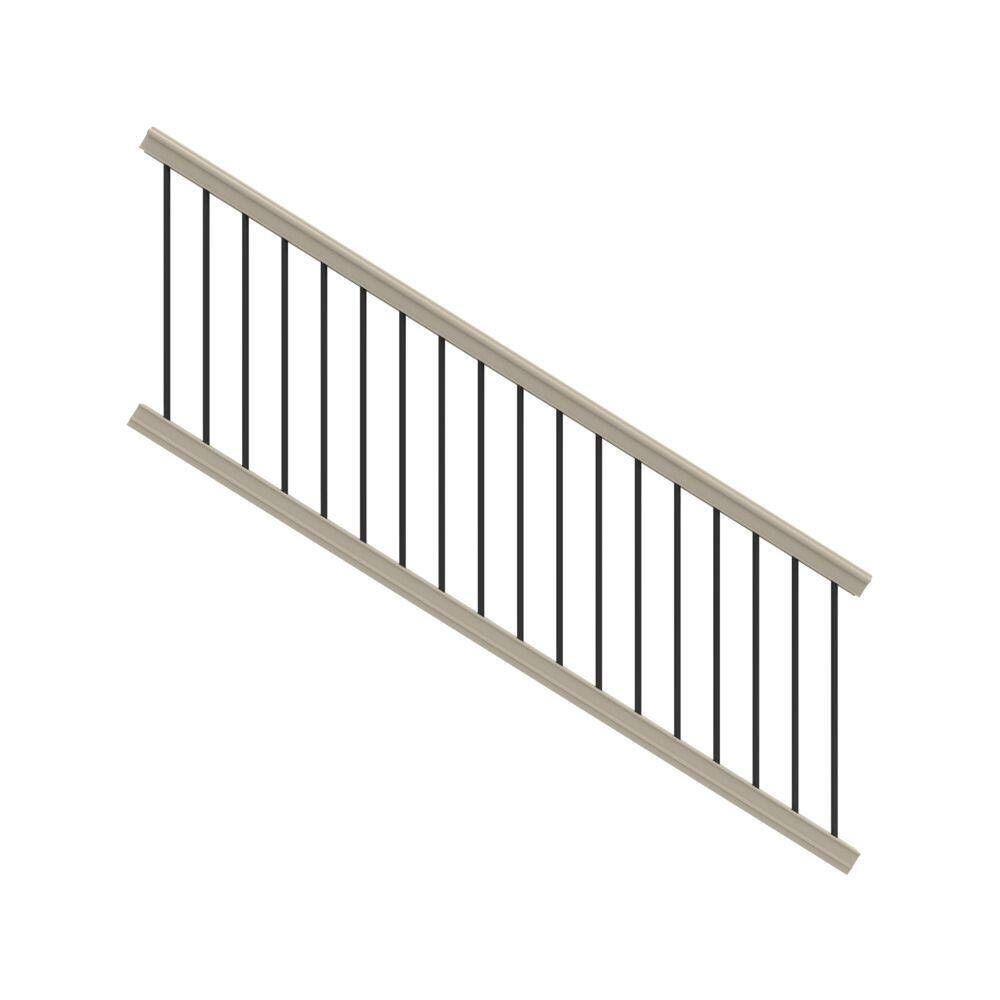 Barrette Outdoor Living Bella Premier Series 8 ft. x 36 in. Khaki Vinyl