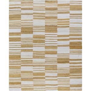 Kamey Natural/Abstract Cottage 8 ft. x 10 ft. Indoor Area Rug