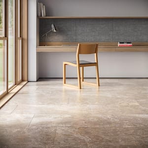 Palazzo Tortora Gray 23.62 in. x 47.24 in. Semi-Polished Porcelain Floor and Wall Tile (15.49 sq. ft./Case)