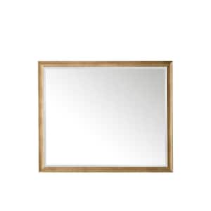Glenbrook 48.0 in. W x 40.0 in. H Rectangular Framed Wall Mount Bathroom Vanity Mirror in Light Natural Oak