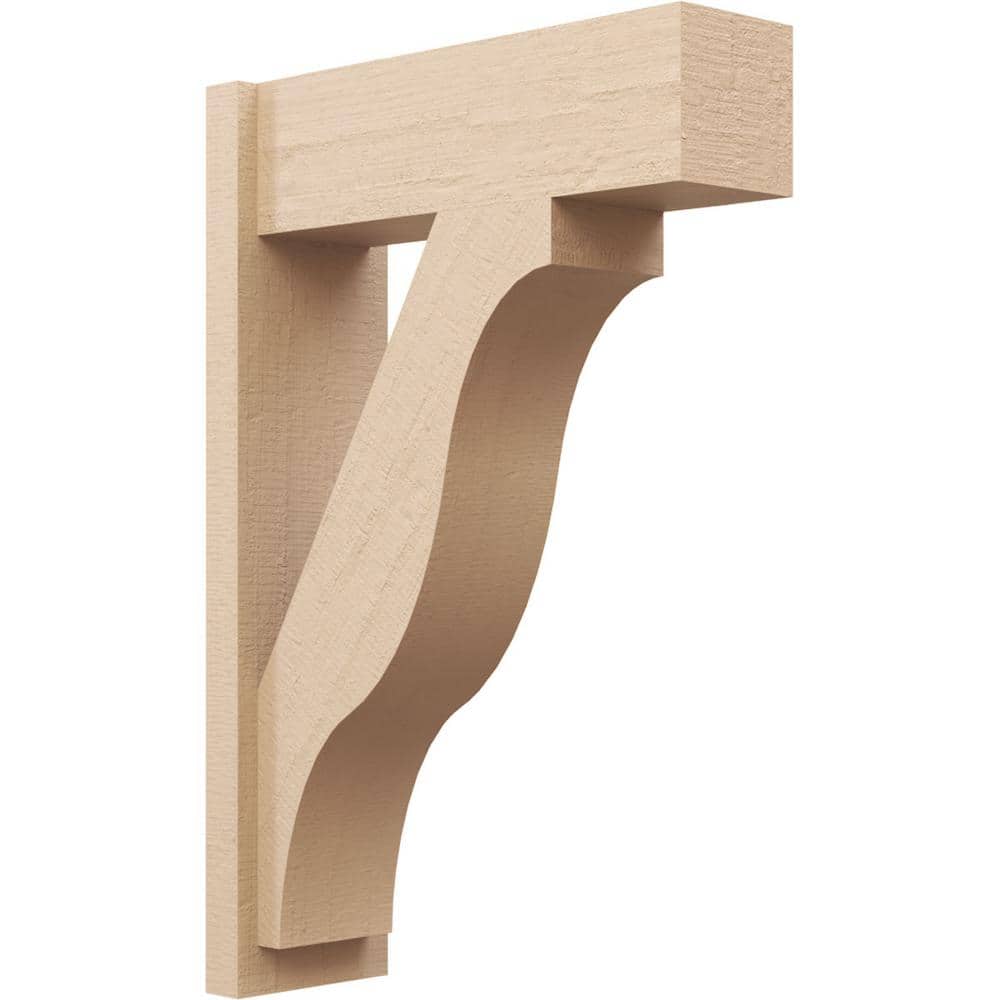 8 in. x 36 in. x 24 in. Funston Block Rough Cedar Woodgrain Timberthane Polyurethane Outlooker, Primed Tan price history on PriceWatchPro
