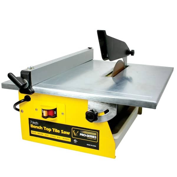 PRO-SERIES 7 in. 3/4 HP Wet Tile Saw