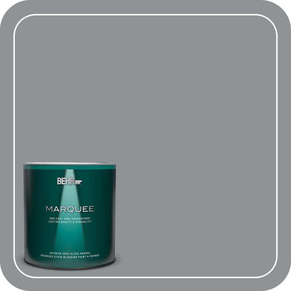 1 qt. #770F-4 Gray Area Semi-Gloss Enamel Interior Paint & Primer price history on PriceWatchPro