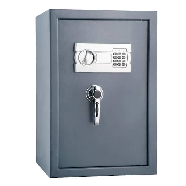 Unbranded 2.46 cu. ft. Digital Safe Electronic Lockbox with Keypad and 2 Manual Override Keys