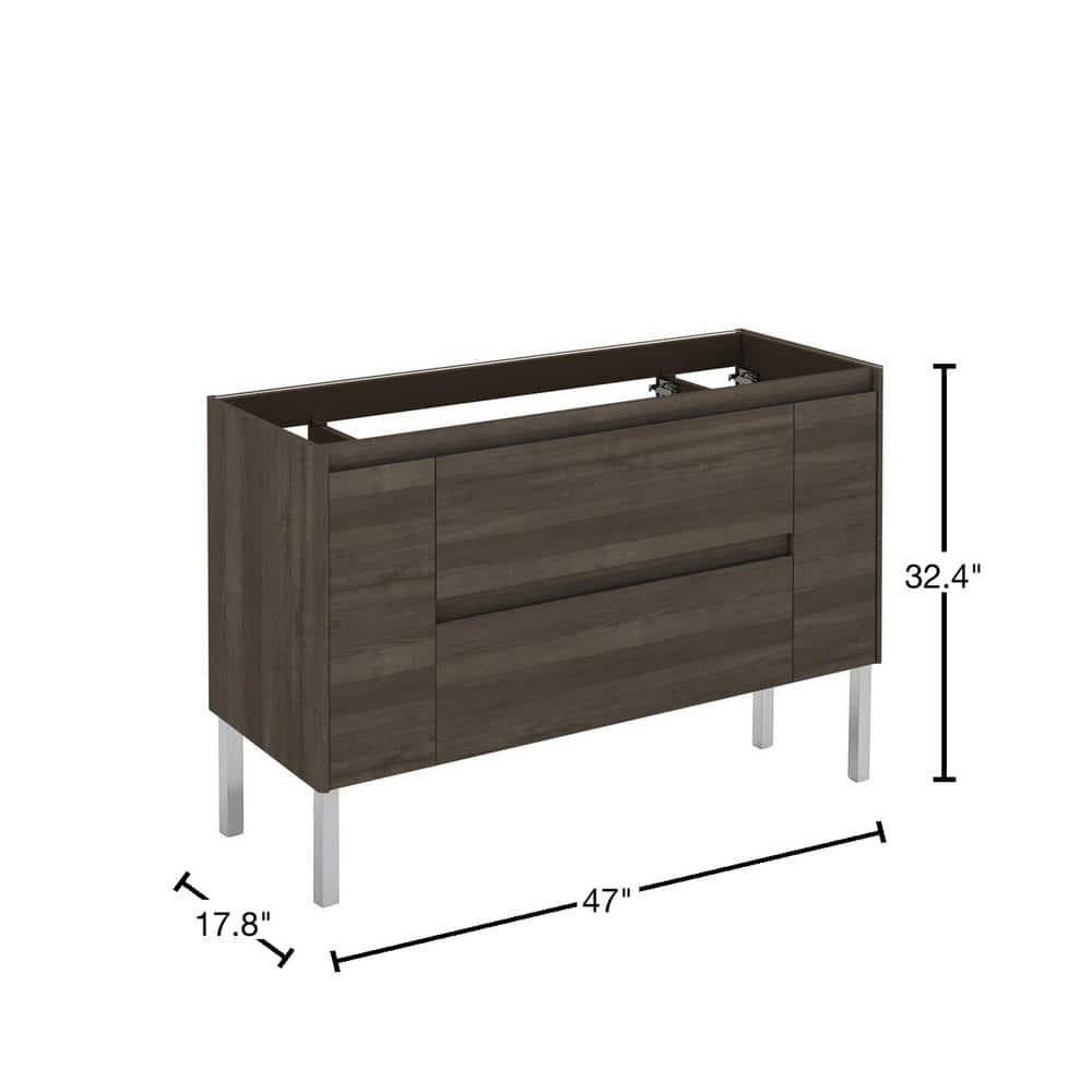 Ambra 47'' Samara Ash Single Bathroom Vanity Base
