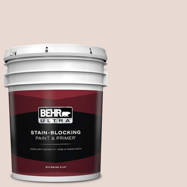 BEHR ULTRA 5 gal. #T13-11 Bees Knees Flat Exterior Paint & Primer