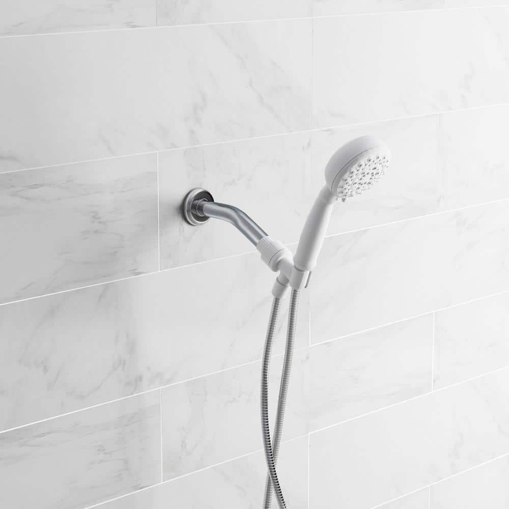 Moen Banbury White 5-Setting Handheld Showerhead with 1.75 gpm