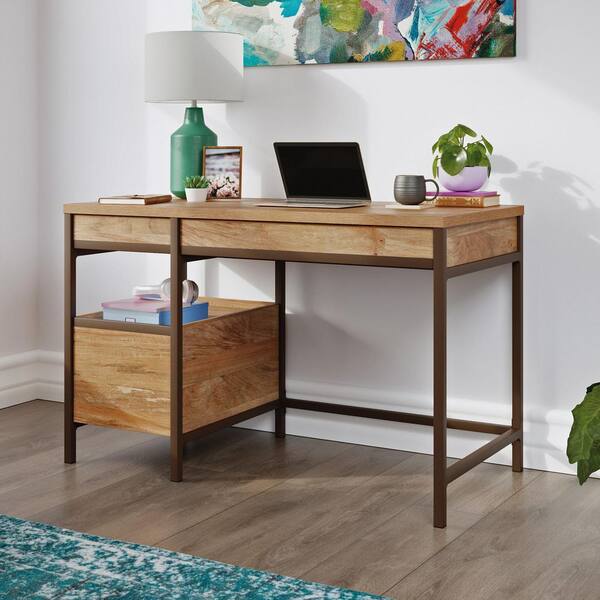 Mango wood computer desk discount