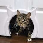 FAWEY TRED INC 10 in. x 12 in. XL Interior Cat Door and Pet Door