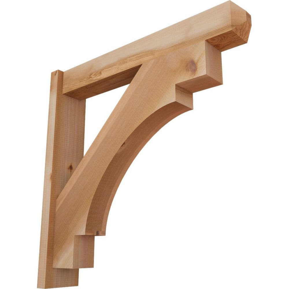 6 in. x 30 in. x 30 in. Western Red Cedar Merced Craftsman Smooth Outlooker price history on PriceWatchPro