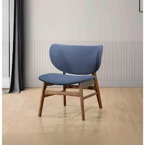 New Classic Furniture Adler Blue Fabric Upholstered Side Chair