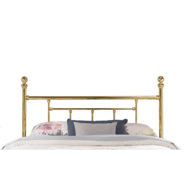 Hilale Furniture Chelsea Classic, Brass Platform Bed Frame Queen