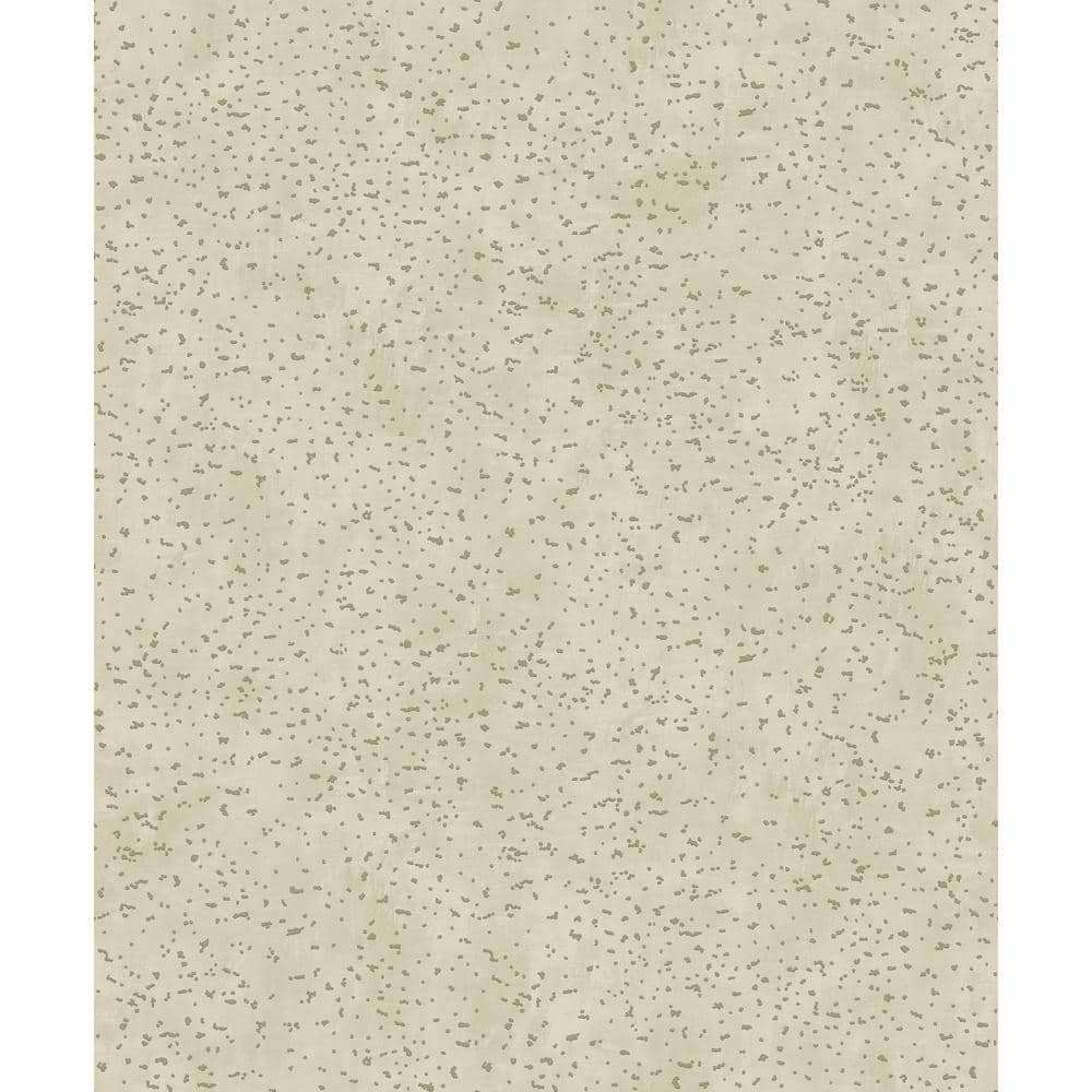 Lustre Collection Gold Embossed Abstract Spot Metallic Finish Paper on Non-