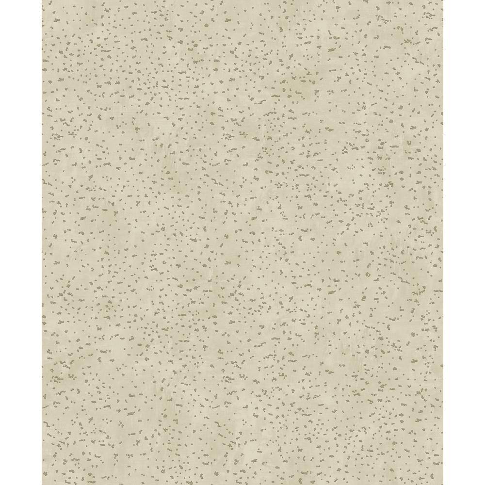 Lustre Collection Gold Embossed Abstract Spot Metallic Finish Paper on Non-
