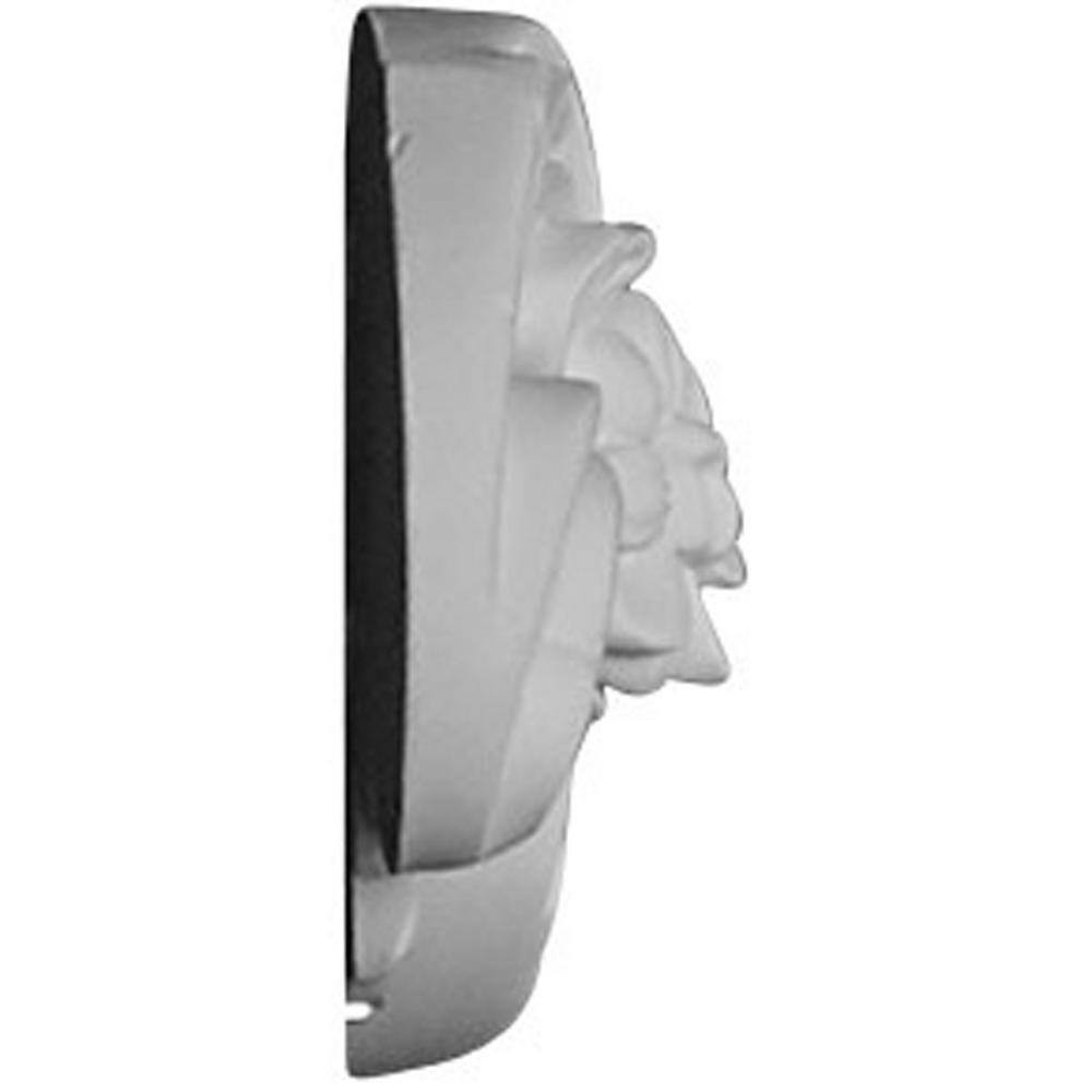 Primed White Urethane Architectural Onlay, 12" x 4.75"