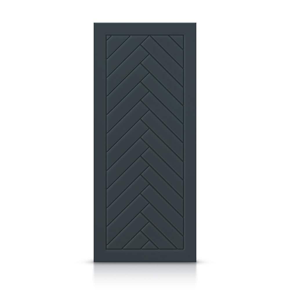 42 in. x 96 in. Hollow Core Charcoal Gray Painted Composite MDF Interior Door Slab price history on PriceWatchPro