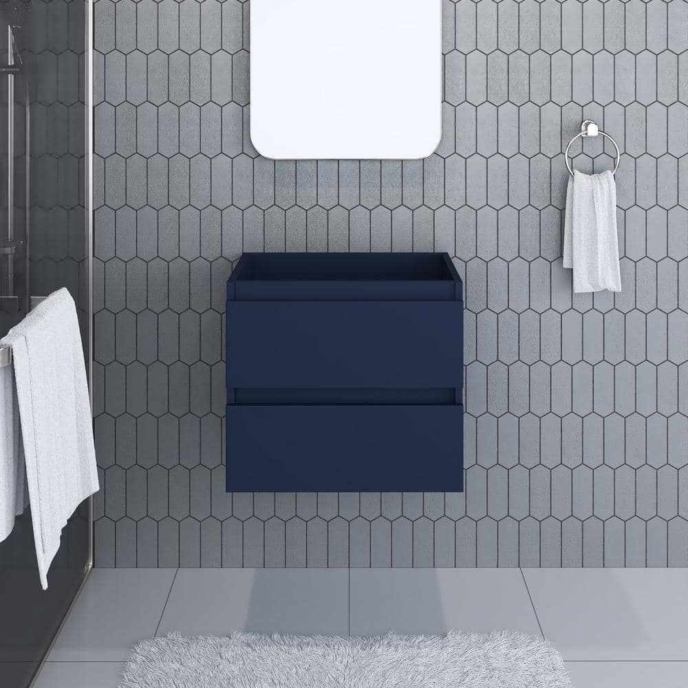 Salt 24 in. W x 20 in. D Bath vanity Cabinet Only Navy price history on PriceWatchPro