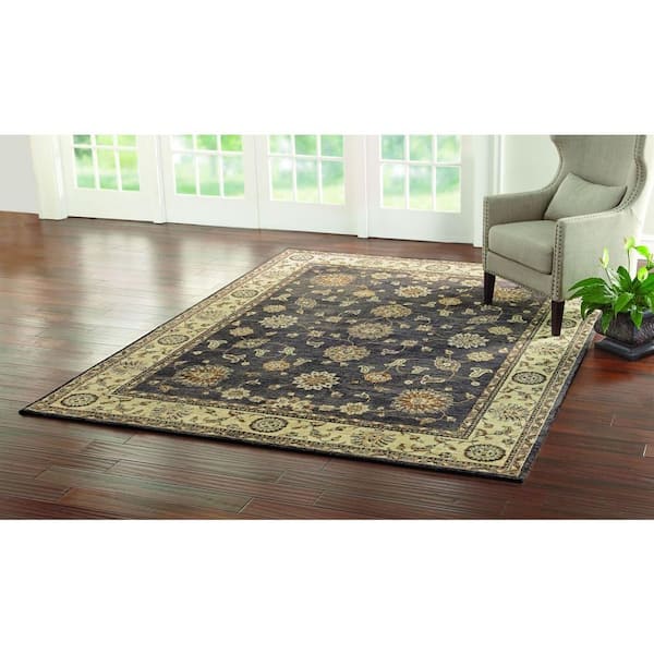 Palmer Gray 5 ft. x 7 ft. Indoor Area Rug