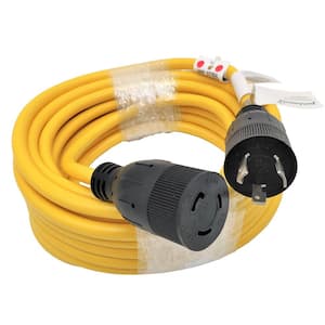 36 ft. SJTW 12/3 20 Amp 125-Volt Twist Lock NEMA L5-20 Extension Cord