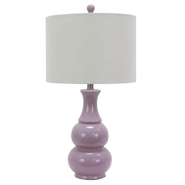 purple crackle lamp