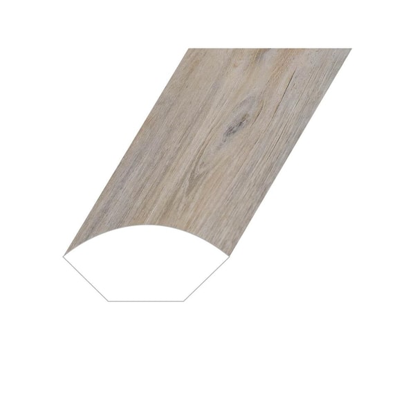 Montserrat Amare Alloyed Bay 0.6 in. T x 1 in. W x 94.5 in. L Vinyl Quarter Round Molding