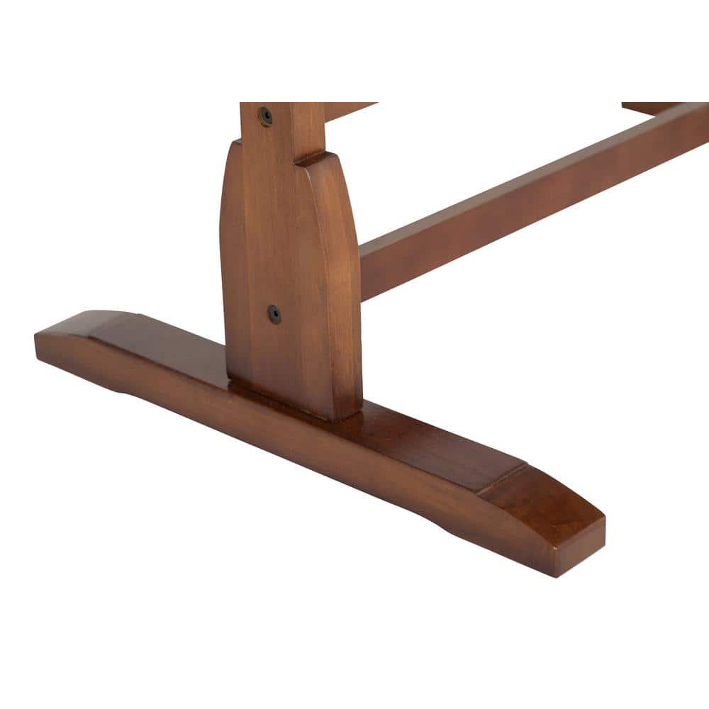 Rustic Oak Solid Wood Traditional Craft Desk