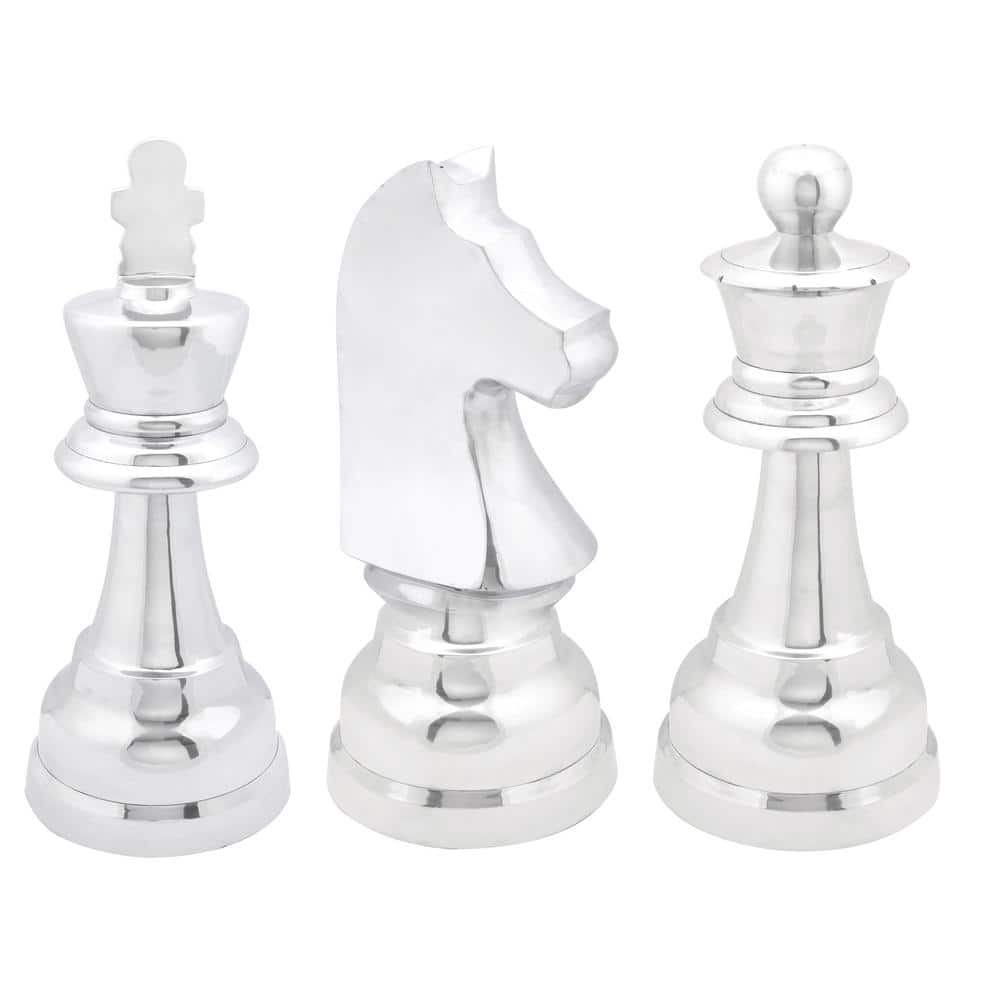 Giant Chess Piece 10 Inch Light Teak Queen
