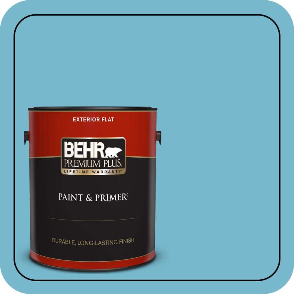 1 gal. #M480-4 Below Zero Flat Exterior Paint & Primer price history on PriceWatchPro