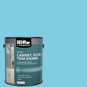 1 gal. #P490-3 Big Chill Satin Enamel Interior/Exterior Cabinet, Door & Trim Paint
