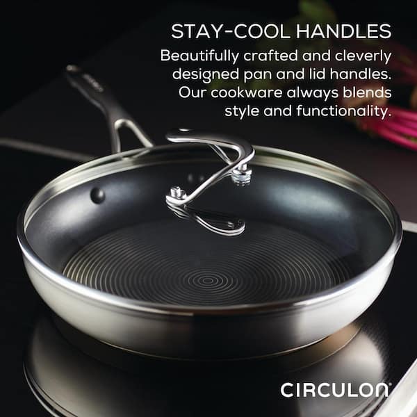 Circulon Cookware 10-Piece Tri-Ply Clad Nonstick Cookware Set