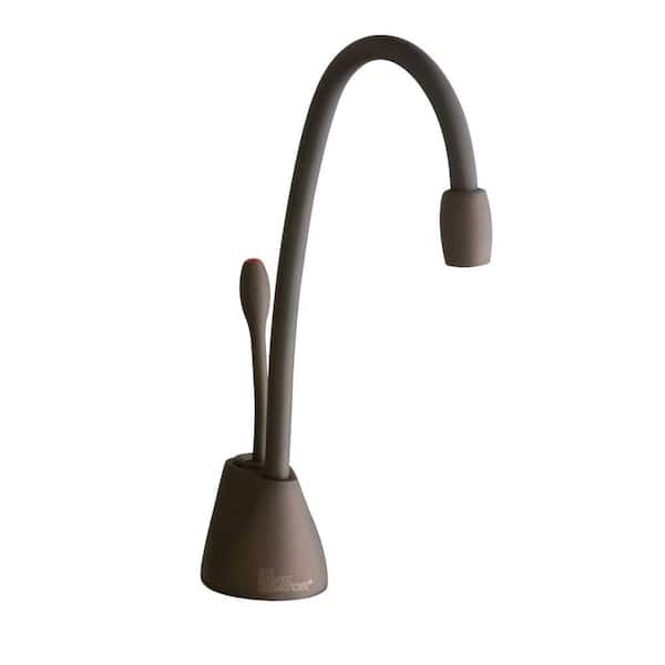 InSinkErator Indulge Contemporary Series 1-Handle 8.4 in. Faucet for Instant Hot & Cold Water Dispenser in Mocha Bronze