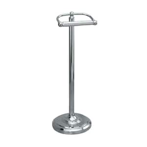 Double Post Toilet Paper Holder in Chrome