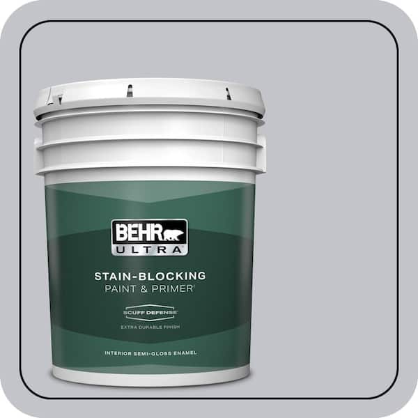 BEHR ULTRA 5 gal. #N540-2 Glitter color Extra Durable Semi-Gloss Enamel Interior Paint & Primer